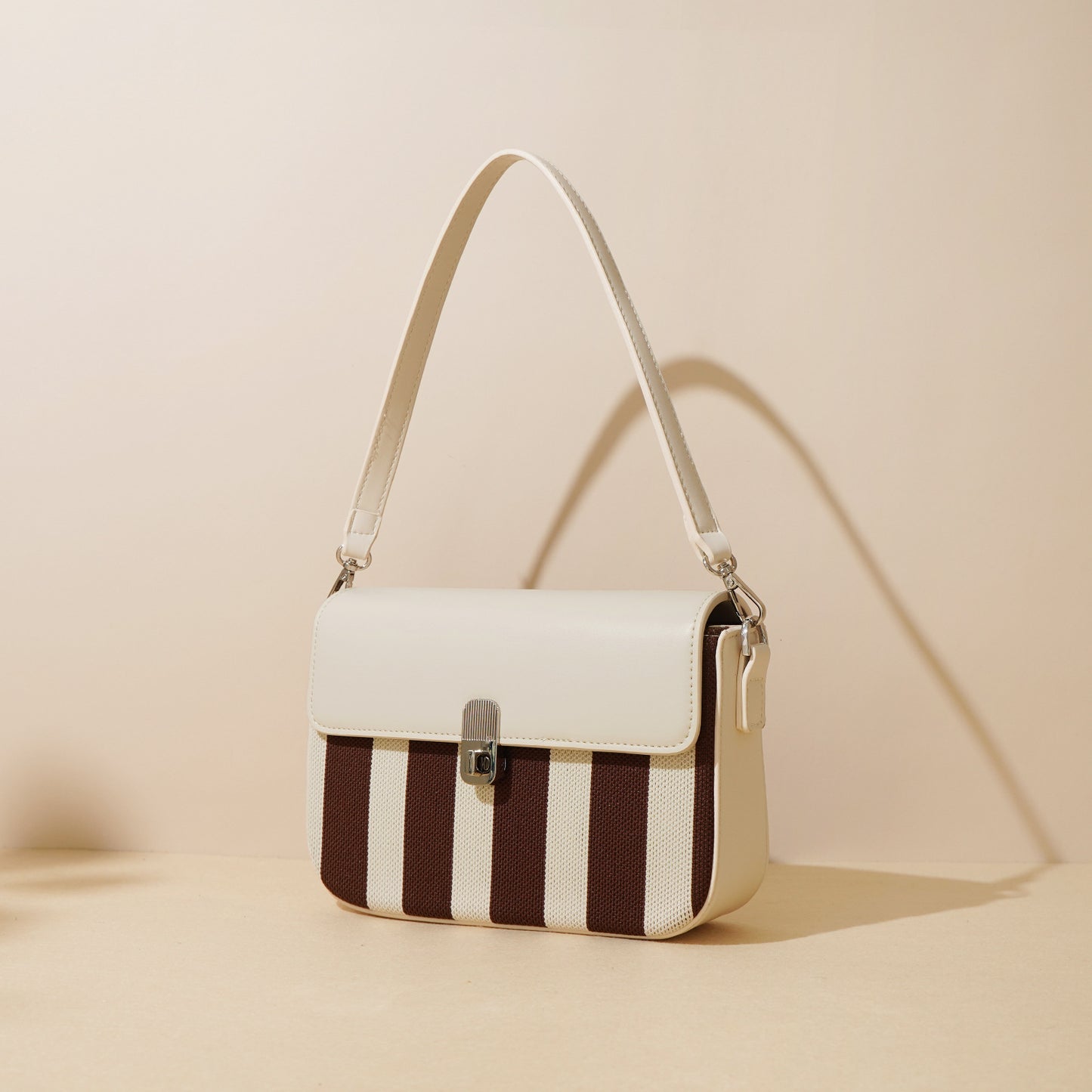 Summer New Contrast Color Shoulder Bag