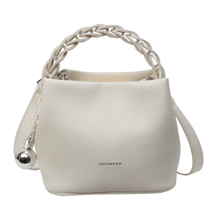 One-shoulder Design Bucket Bag