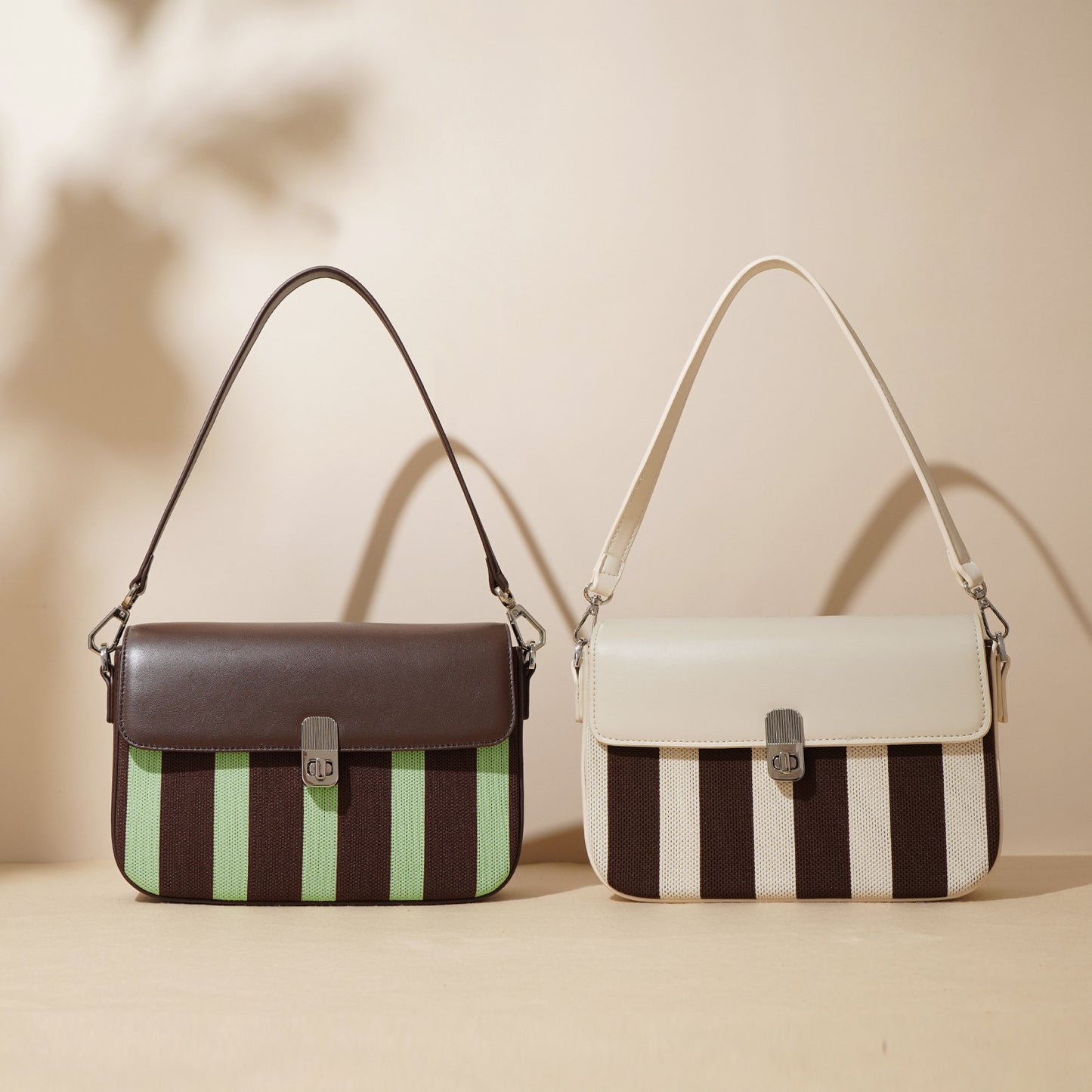 Summer New Contrast Color Shoulder Bag