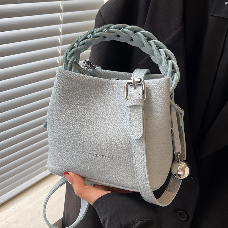 One-shoulder Design Bucket Bag
