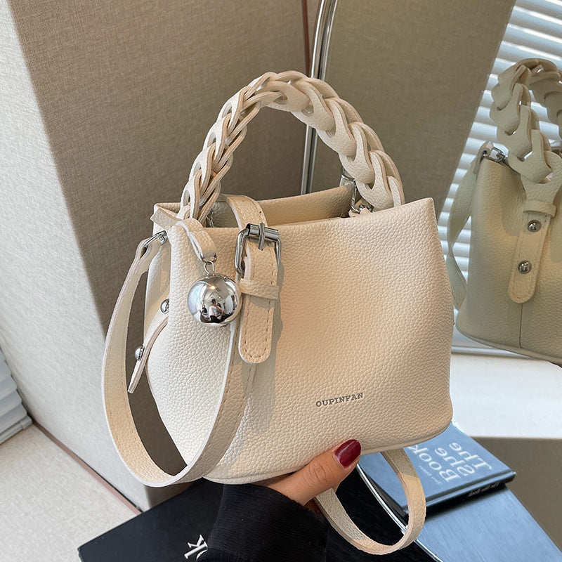 One-shoulder Design Bucket Bag